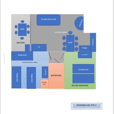 아파트 Residenza Viel *